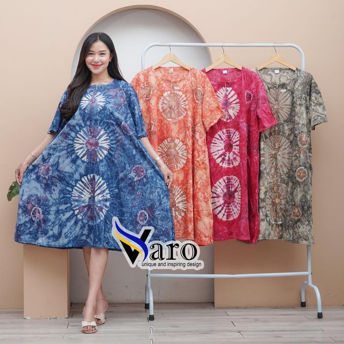 Varo Daster Busui Super Jumbo Bumil Model Payung Klok A Ld 140Cm Bahan Kaos Adem Nyaman Wanita Hamil