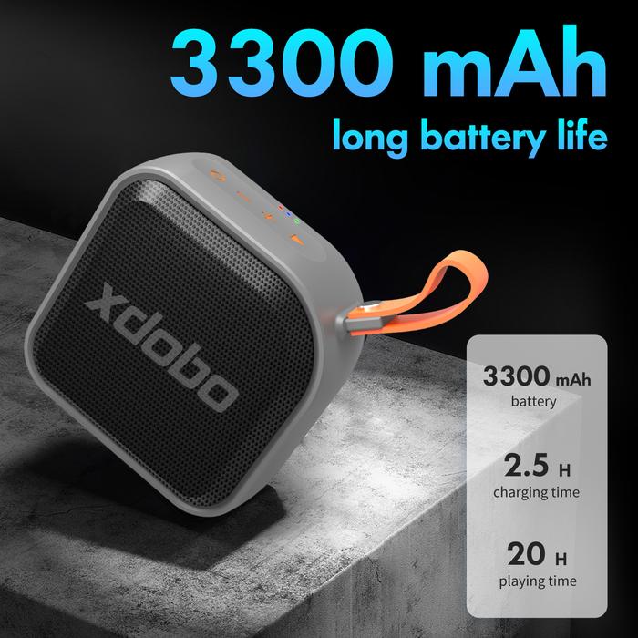 Xdobo Prince 1995 Portable Mini Subwoofer Outdoor Wireless Bluetooth