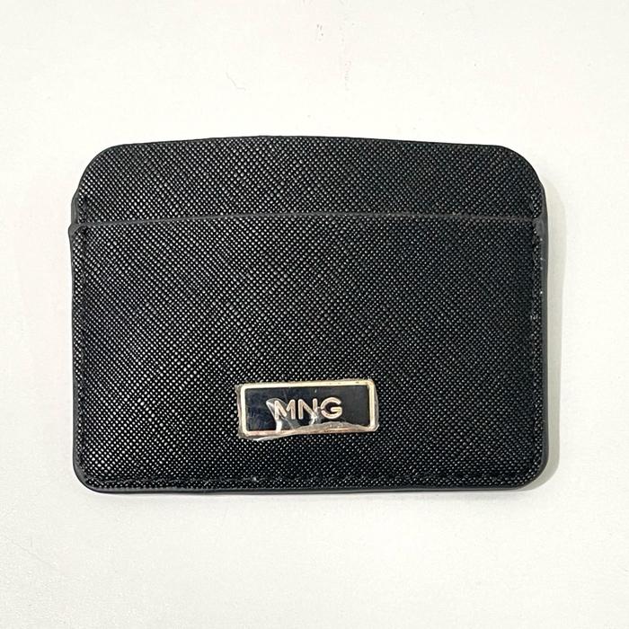 Mango MNG Card Wallet Dompet Kartu Hitam
