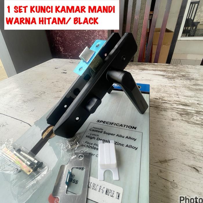 GAGANG HANDLE KUNCI PINTU KAMAR MANDI GAGANG PINTU KAMAR MANDI HANDLE PINTU KAMAR UNTUK SEMUA MERK P