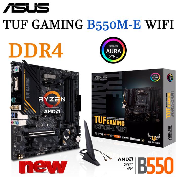 ASUS TUF GAMING B550M-E WIFI Ryzen AMD B550 Socket AM4 Motherboard