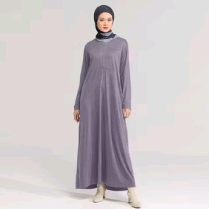 Dauky Inner Dress Bella bahan Rayon Spandex Gamis Wanita Busui Muslim Dewasa Remaja Nyaman Santai