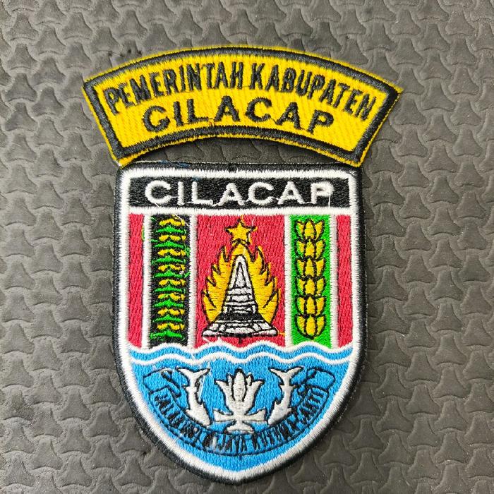 Logo Bordir Kabupaten Cilacap / Logo Kabupaten Cilacap / Bordir Logo Kabupaten Cilacap / Bordir Kabu