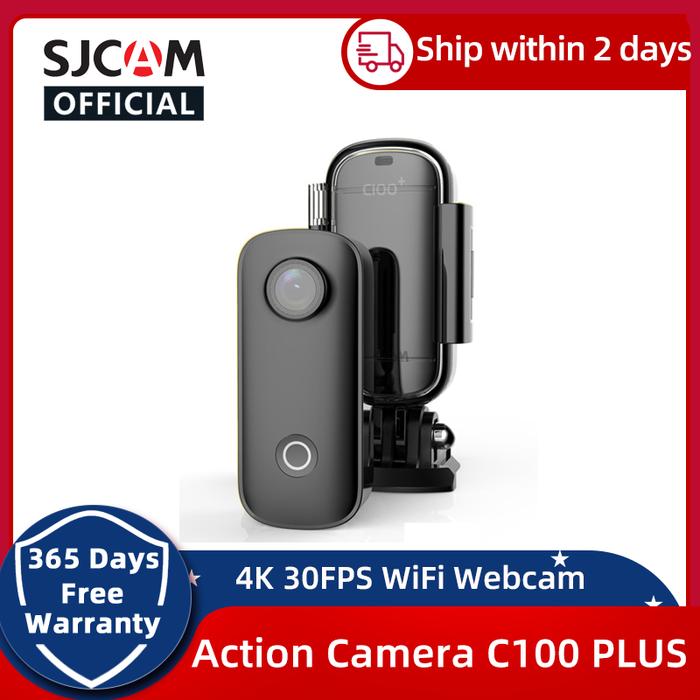 Original SJCAM C100 Plus Action Camera Thumb Camera 4K 30FPS H.265