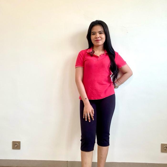 Legging Lorina 3/4 Wanita | Celana Katun Premium Nyaman, Adem, Stretchy, Cocok untuk Santai & Harian