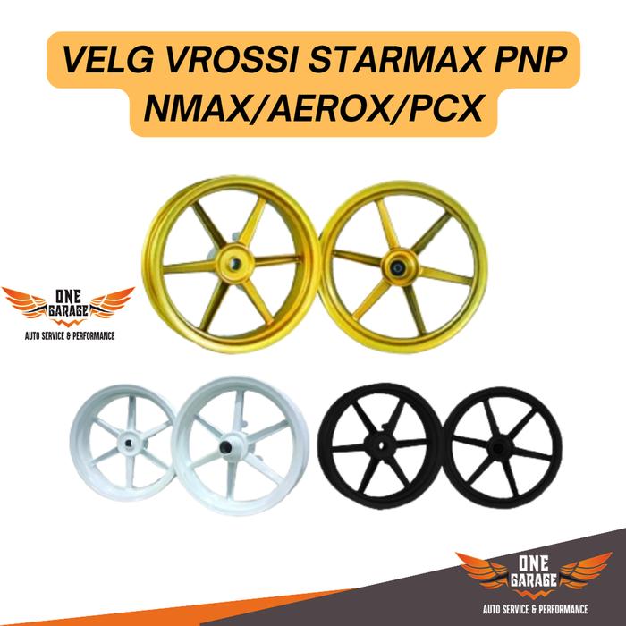 Velg Rossi Nmax New N max Old AEROX New PCX Lokal Pelk PCX Velek AEROX Velk NMAX Pelek Vrossi Lebar 