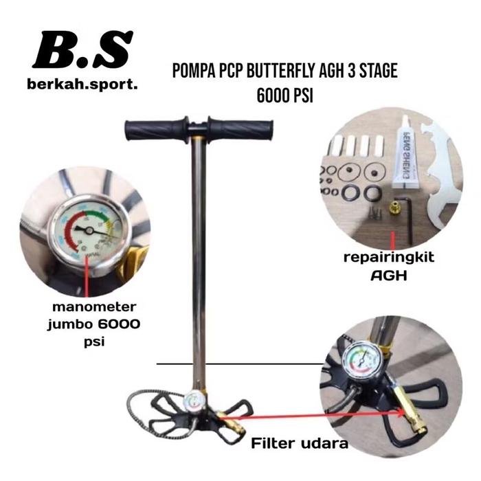 Pompa Pcp BUTTERFLY AGH 6000 psi 3 stage 100% import, Pompa Pcp BUTTERFLY AGH 3 Stage ,Pompa Lipat