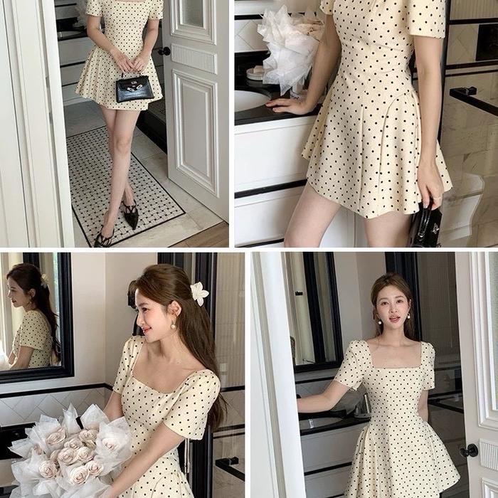 KAYSHA POLKADOT DRESS - CUTE DRESS