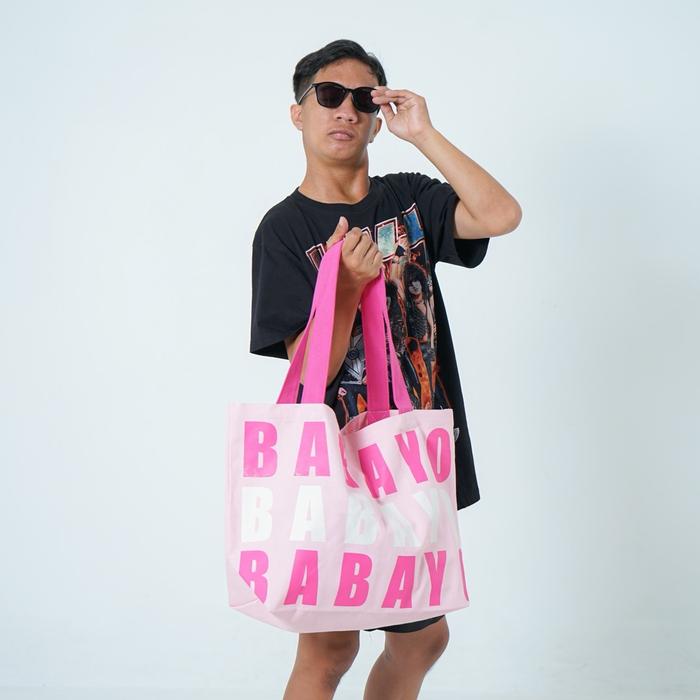 Babayo’s Tote Bags (pink)