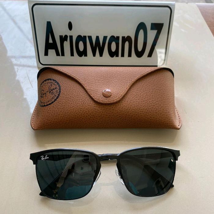 kacamata rayban rb 3508 full hitam sz 56 15
