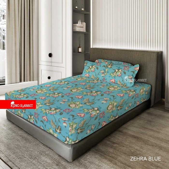 Sprei King Rabbit - Zehra Blue - UK 100 Single