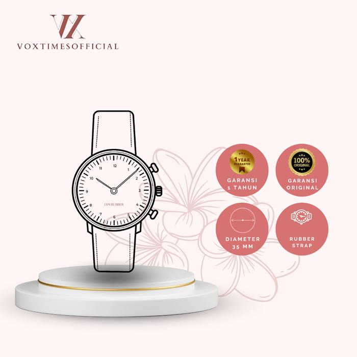 VOXTIMES - JAM TANGAN AG Genuine Leather Strap 36 mm