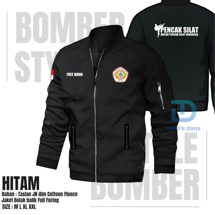 JAKET IPSI FREE NAMA IKATAN PENCAK SILAT INDONESIA DESAIN CUSTOM Distro Keren