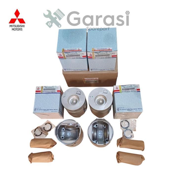 Piston Assy Canter Ps125 Ps110 Ps136 Hdx Turbo Mitsubishi Ktb Seher Set Isi 4 ORI