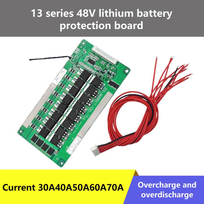 BMS 5S 6S 10A 20A 30A 40A 50A 80A Li-ion Lithium Battery 18650