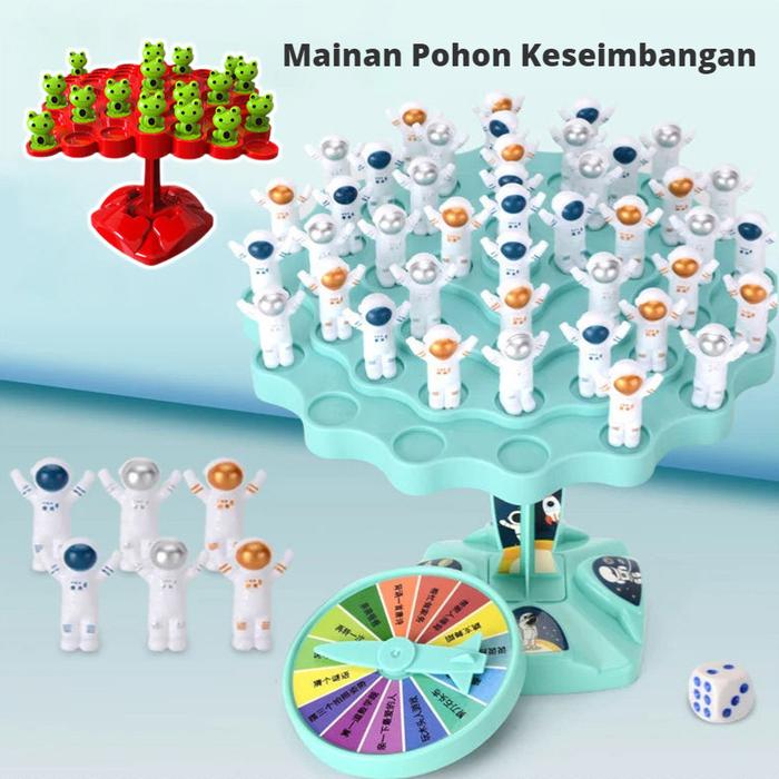 [COD] Mainan Pohon Keseimbangan / Papan Astronot Untuk / Mainan Interaktif Anak