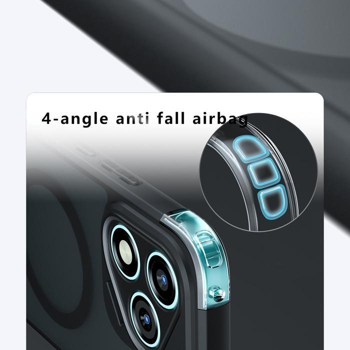 Case For Honor 400 5G / Honor 400 Lite 5G  Case Casing Antifall Shockproof Matte With Magsafe Promo 