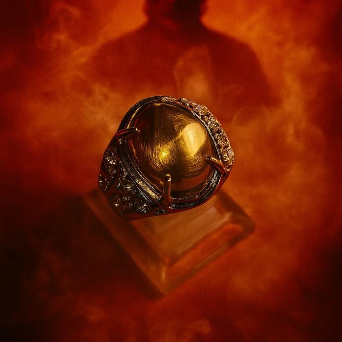 Cincin Mustikaa batu wesi kuning