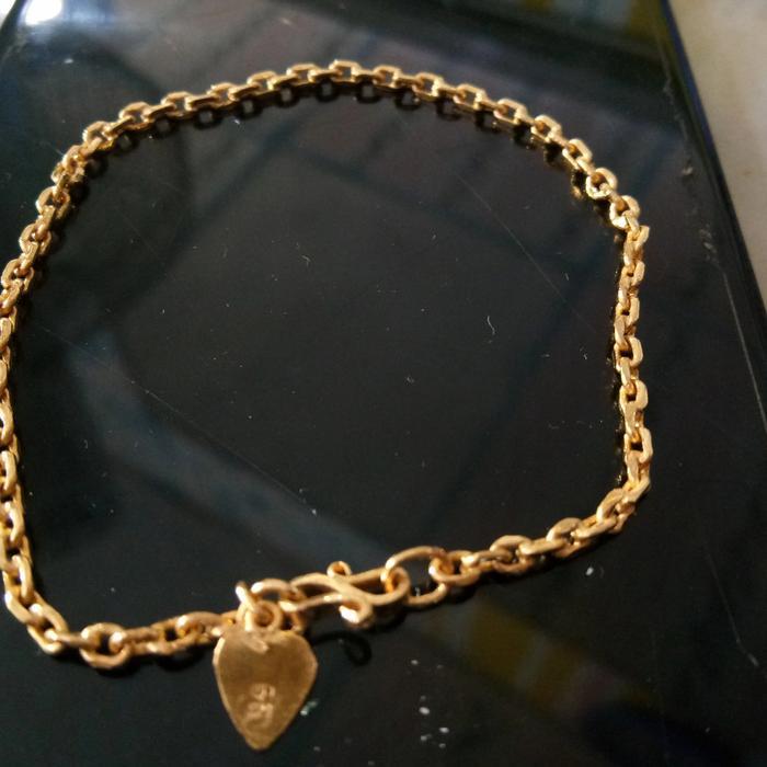 GELANG NORI POLOS EMAS ASLI KADAR 99/24K