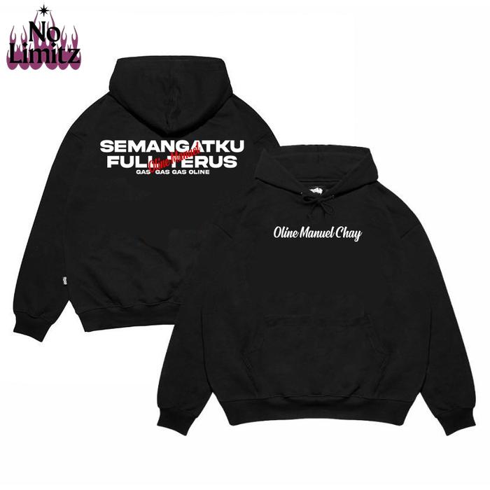 NoLimitz - Hoodie Jiko Oline JKT48 - Oline Manuel Chay - Hoodie Unisex Pria Wanita - Fleece Adem Lem