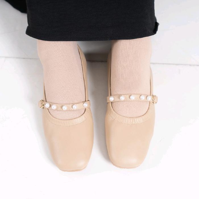 Zunika Kyomi Flat Shoes Wanita Korea Premium