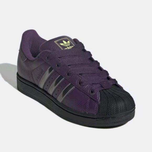 Adidas Superstar II Aurora plum Women' original resmi