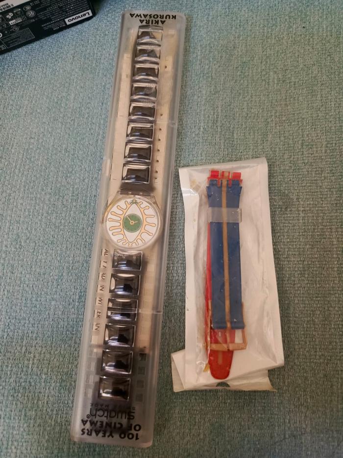 Jam Tangan Swatch Vintage Akira Kurosawa Series