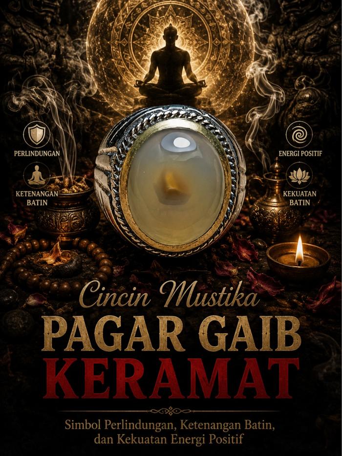 CINCIN MUSTIKA PAGAR GAIB KERAMAT