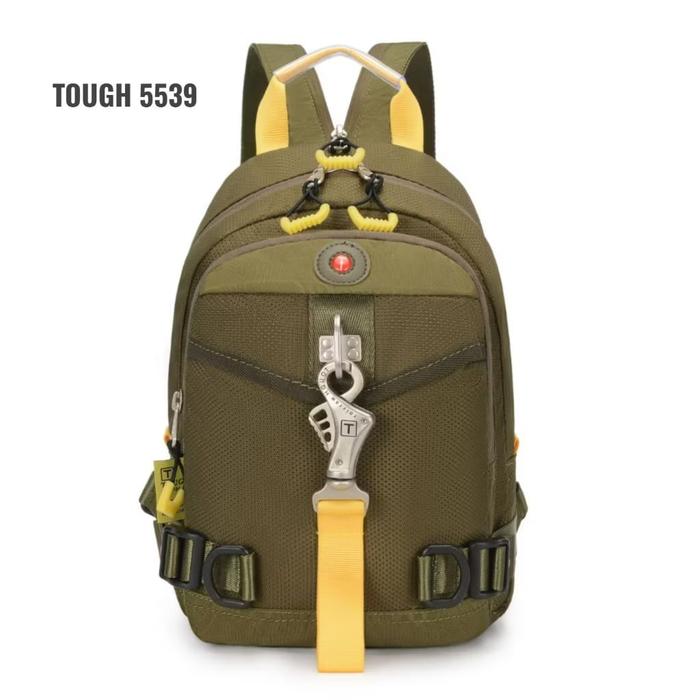 TAS TOUGH WARRIOR 5539 WARRIOR MULTIFUNGSI WAISTBAG BACKPACK ARMY Tas Tough Warrior IMPORT