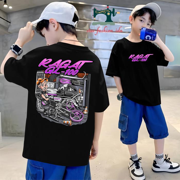 KAOS ANAK RAGAT GL 100 - Kaos RACING GL 100 - Tshirt KATA KATA RACING COCOK PRIA DAN WANITA (COD)