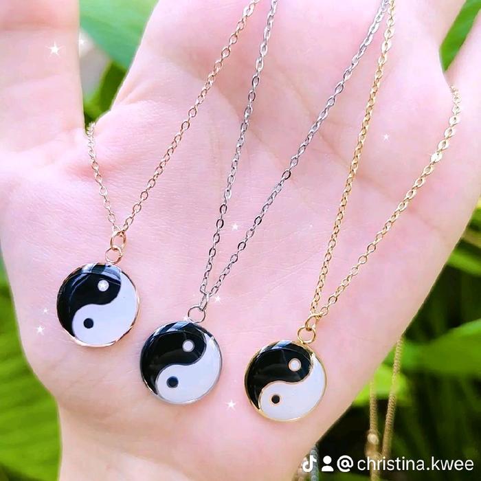 KALUNG Titanium YINYANG Simbol Kesempurnaan Hidup - 319 - 1