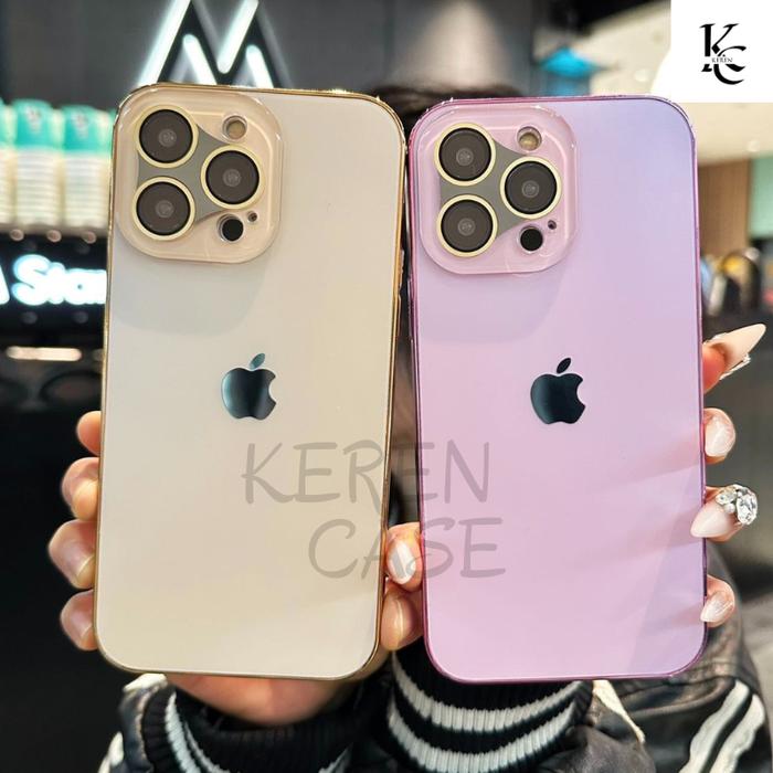 Original Glass Case IPhone 11 12 13 14 15 16 Plus Pro Max ProMax Casing Softcase