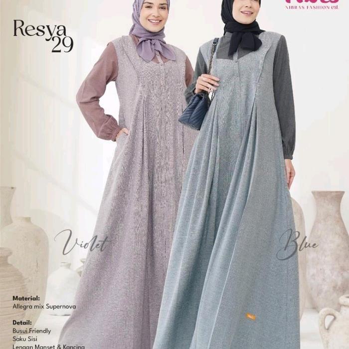 Resya 29 Gamis Busui friendly by nibras