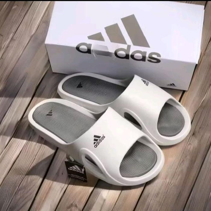 SENDAL SELOP ADIDAS ORIGINAL PRIA WANITA FULL KARET SENDAL SLIDE SLIP-ON ADIDAS TERBARU