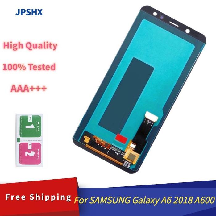 100% Tested 5.6" LCD For SAMSUNG Galaxy A6 2018 A600 LCD Display
