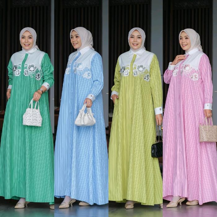 GAMIS DRESS LUNARA ORI PREMIUM BY D'LOVERA