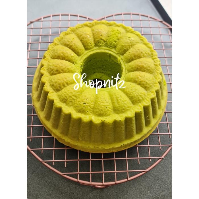 Loyang Press Tulban Marmer Bolu Macan Loyang Alum 24cm