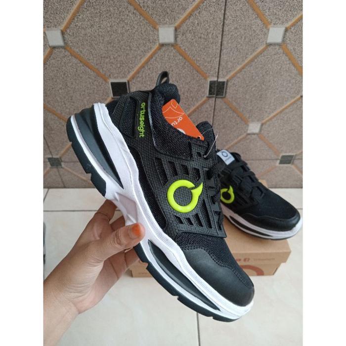 Sepatu Runing Ortuseight Original Dewasa Pria/Wanita Terbaru 2023 Putih Polos White Premium Quality 