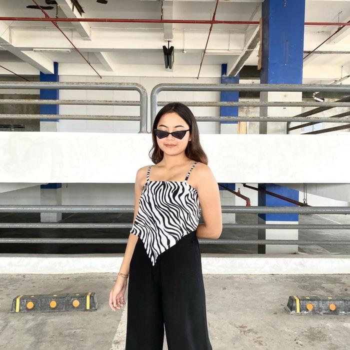 Bandana Top Motif | Tanktop Segitiga | Crop Top