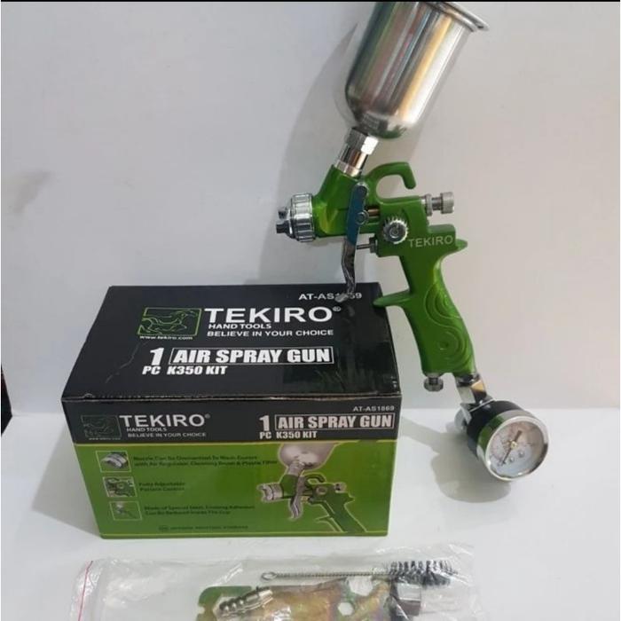 Tekiro Spray Gun K350 Kit / Semprotan Cat Tabung Atas K350 Kit