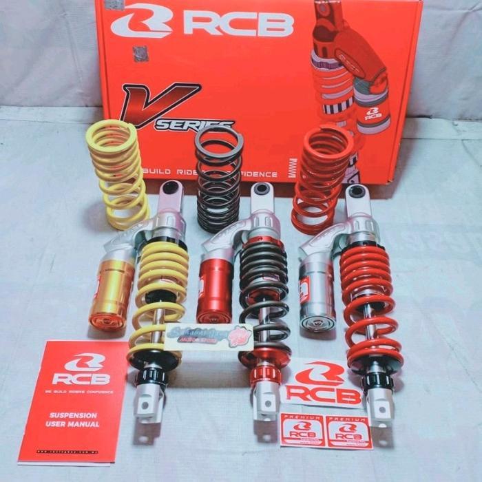 Shock Tabung RCB VS SERIES Single Klik Rebound 305MM 330MM Vario 125 Vario 150 Beat Fi Scoopy Fi Var