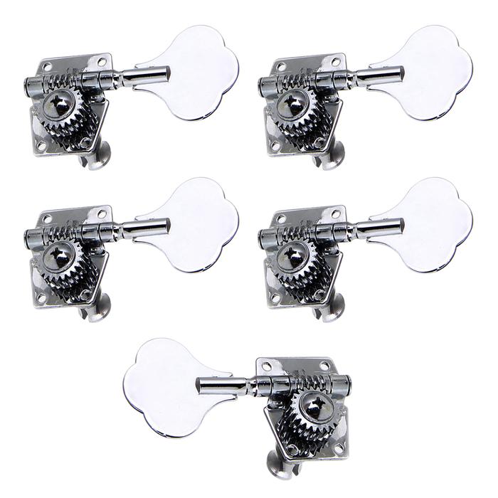 1PCS Kiri & 4PCS Kanan Bass Tuner Peg Kompatibel untuk Gitar Tuning