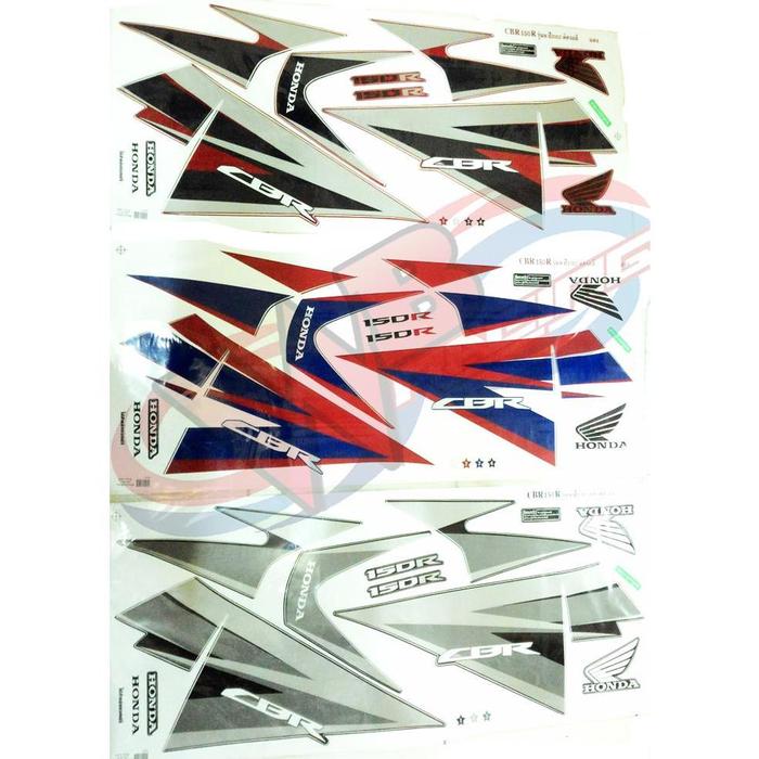 Striping Stiker Honda CBR 150 CBU Thailand Tahun 2013 Grade 1 Impor [NTS]