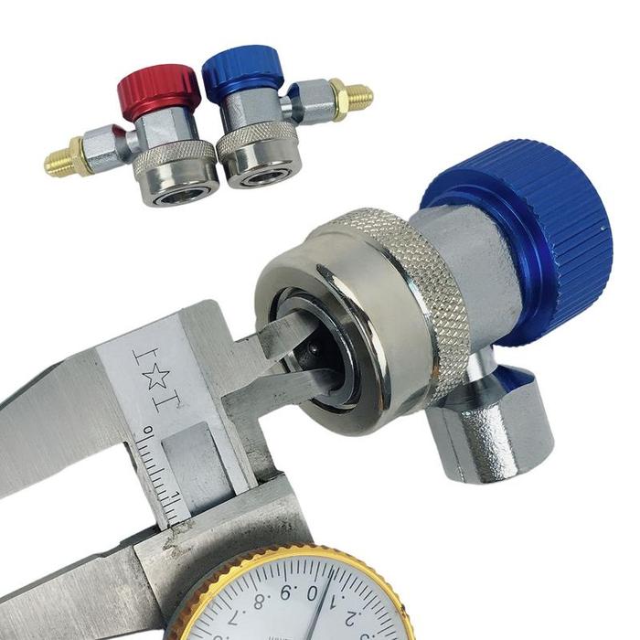 R134a Quick Coupler Adapters Car AC Adjustable R134a Quick Coupler