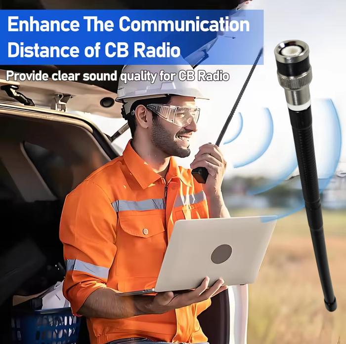 MutiaraMall - Antena Radio HT Telescopic | Handheld 27MHz | Aksesori Walkie Talkie Portable