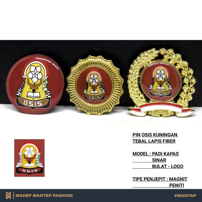 Pin OSIS Terbaru Pin Osis SMA  Pin Organisasi Osis Sekolah MMF