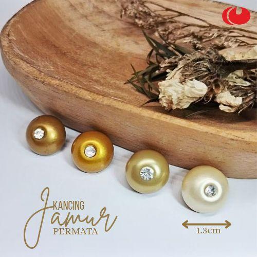 KANCING JAMUR PERMATA (lusinan) .