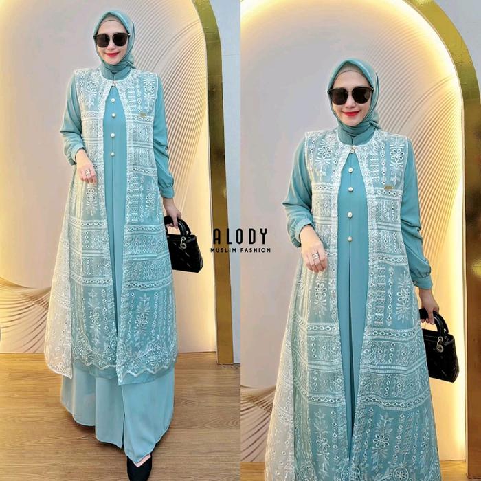 GAMIS DRES BELLA ORI PREMIUM BY ALODY