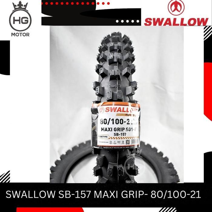 Ban Trail Depan Swallow Maxi Grip 80/100 Ring 21 Motor Klx Crf Wr Pasti Ori