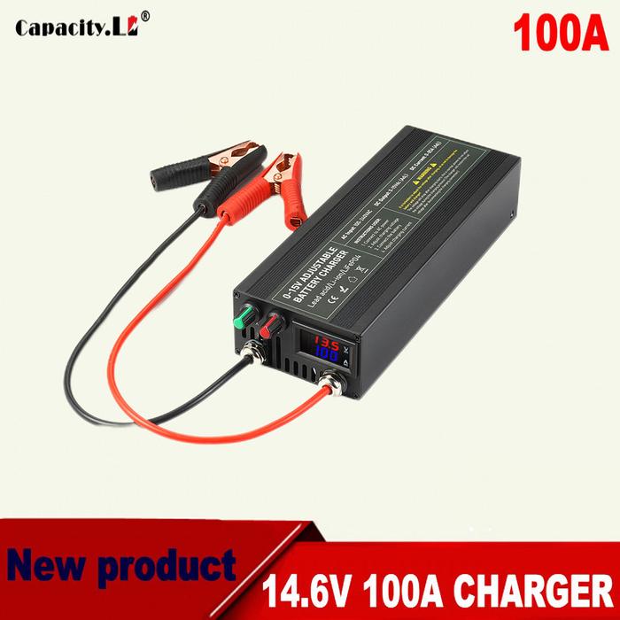 12.6V14.6V100a lifepo4 battery charger 200-240V 60a Battery charger